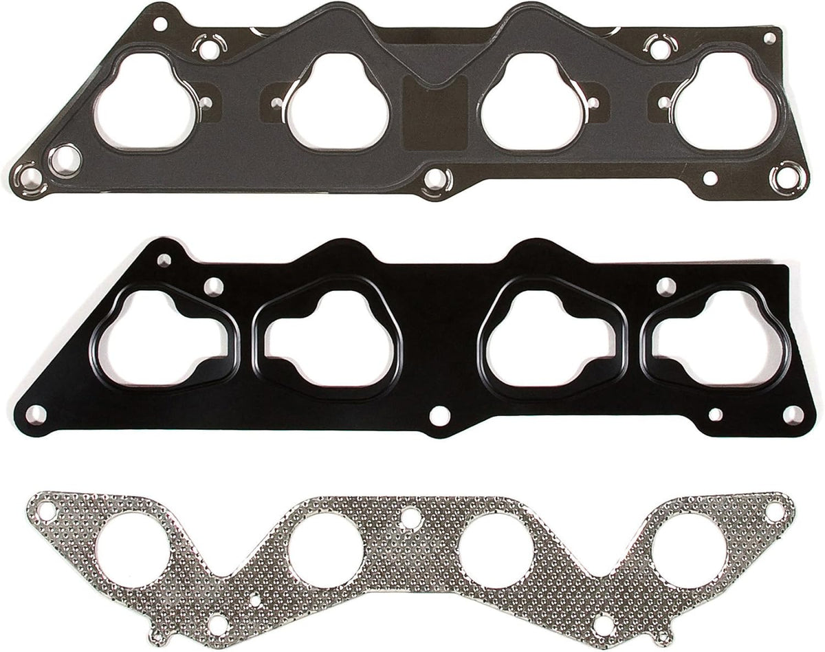 Full Gasket Set Head Bolts Intake Exhaust Valves for 1.7L Honda Civic D17A1 W393953