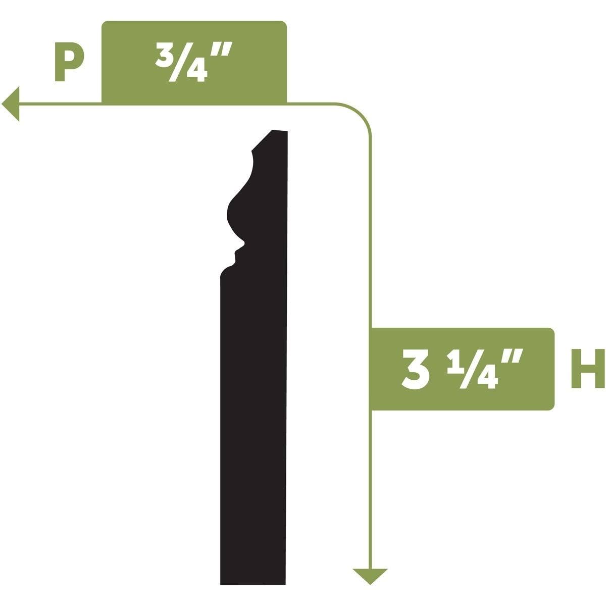 Flexible Baseboard Moulding K52188