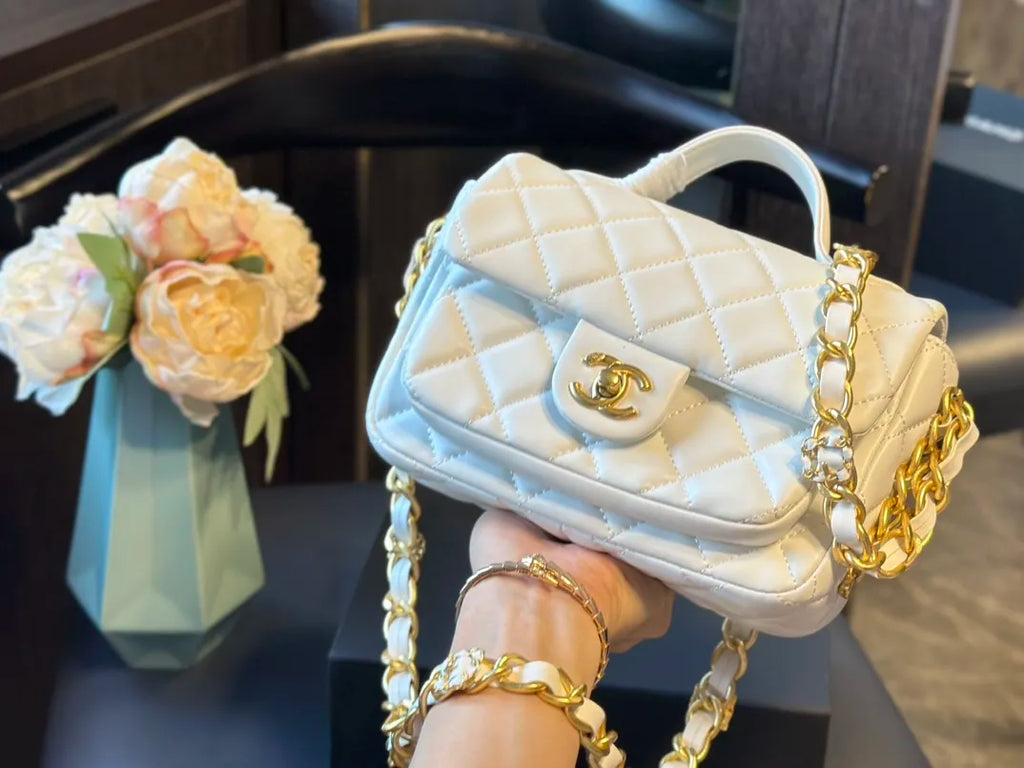 Mini Flap Bag with Top Handle Z64725