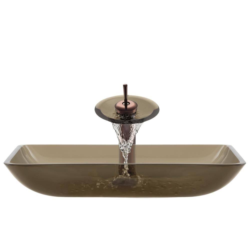 Taupe Oil Rubbed Bronze Bathroom Ensemble A1134