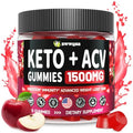 2 Pack 1500mg Keto ACV Gummies with Pomegranate & Beetroot B7191