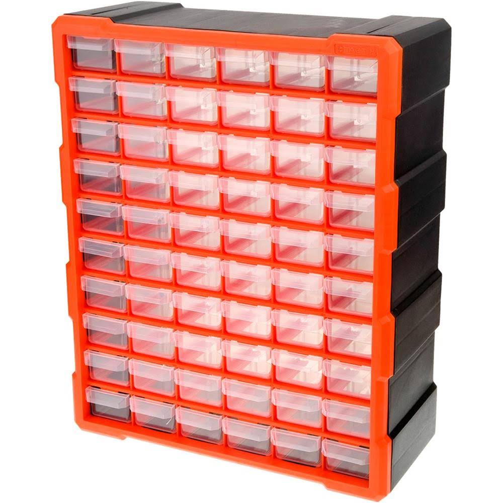 60 Drawer Cabinet Black Orange I6593