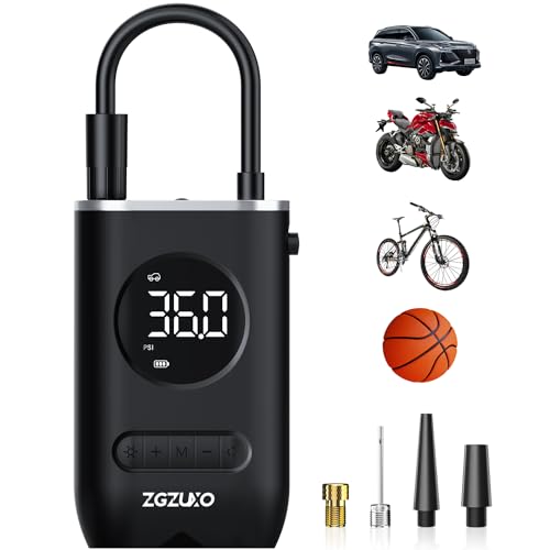 150PSI Cordless Portable Air Compressor Tire Inflator D4356