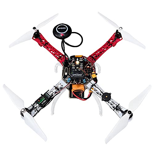 DIY Quadcopter Set with Frame, GPS, Motor, Battery, RC Transmitter & Receiver R1618