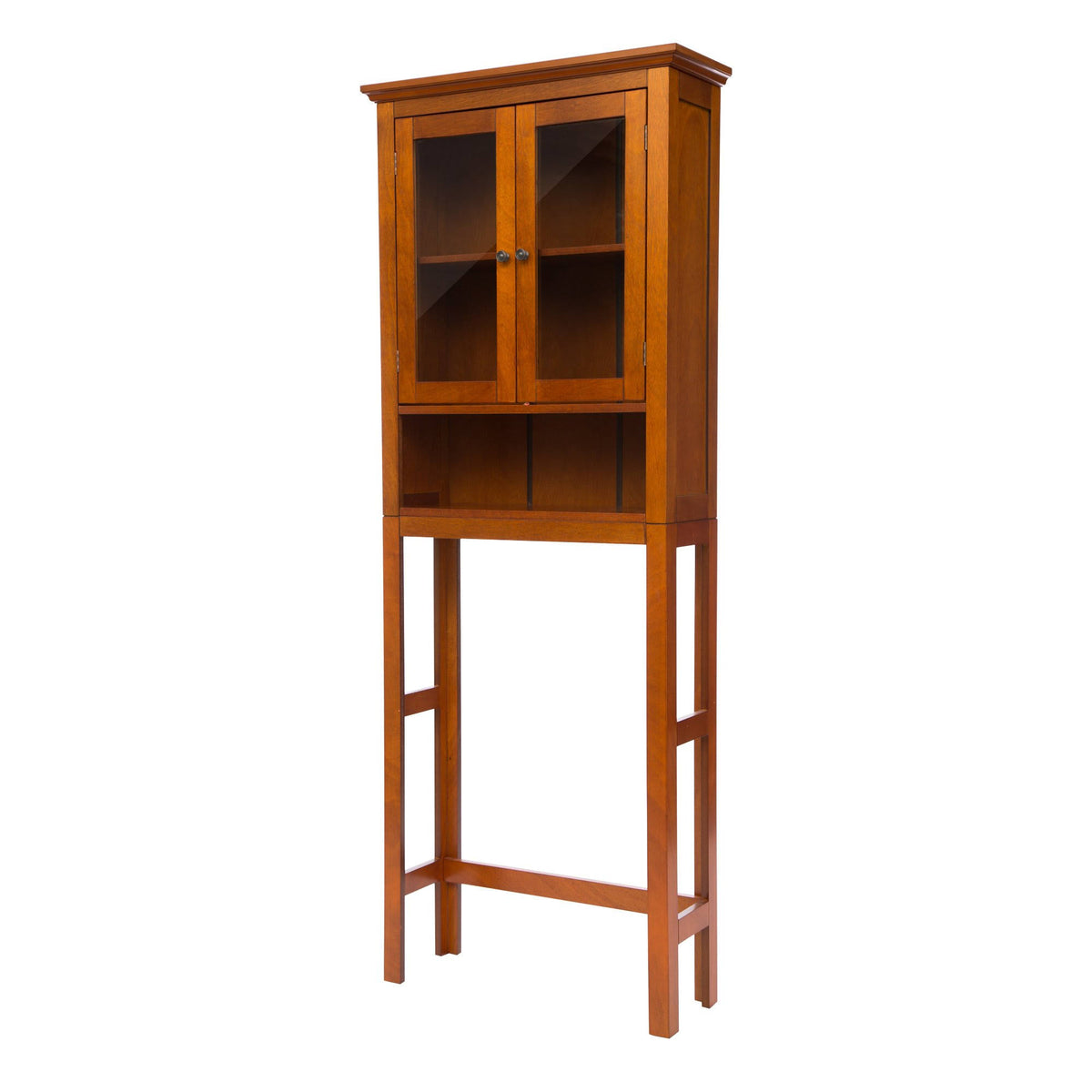 Wooden Bathroom Storage Cabinet Spacesaver Y54907