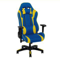 Bonded Leather, Fabric, and Mesh High-Back Ergonomic Gaming Chair Y4690