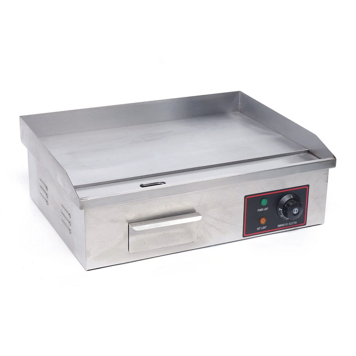 3000W 22'' Commercial Electric Griddle Flat Top Grill Stove Stainless Steel X3766
