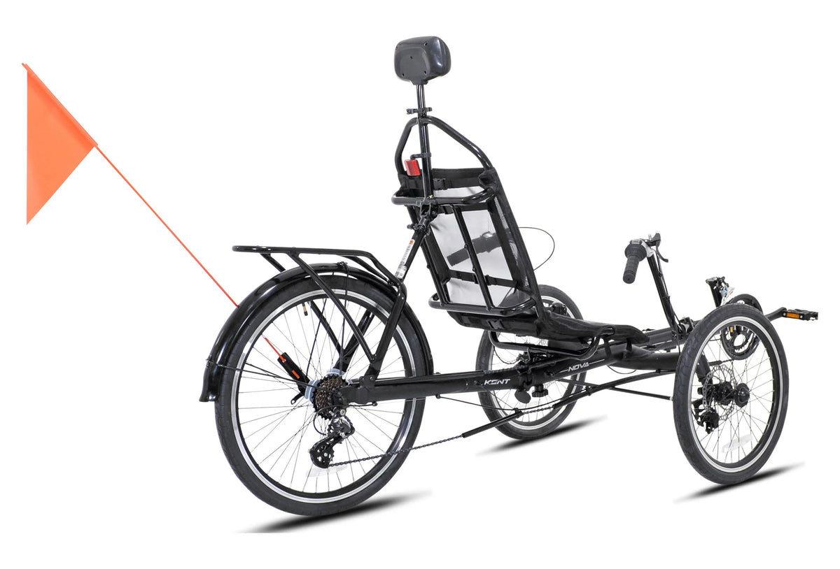 Black 24-inch Recumbent Bike F889