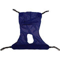 Full Body Sling with Commode Opening X-Large Blue Y26604