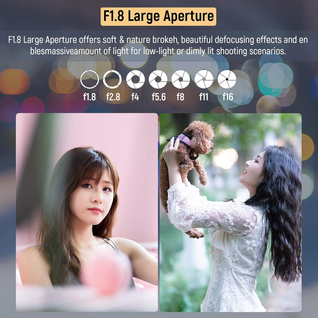 85mm F1.8 Mark II STM Auto Focus Lens for Fuji X Mount S556