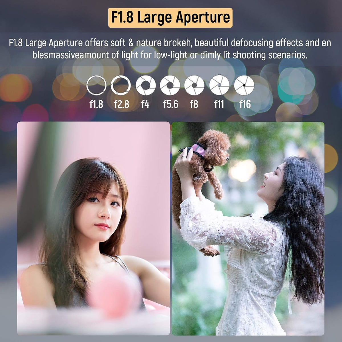 85mm F1.8 Mark II STM Auto Focus Lens for Fuji X Mount S556
