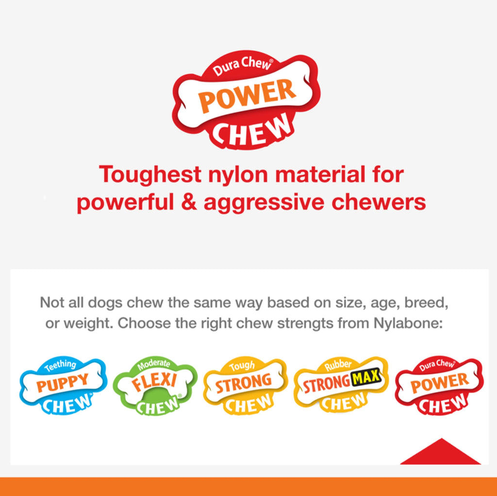 Power Chew Flavored Durable Chew Toy for Dogs X-Large (1 Count) A257