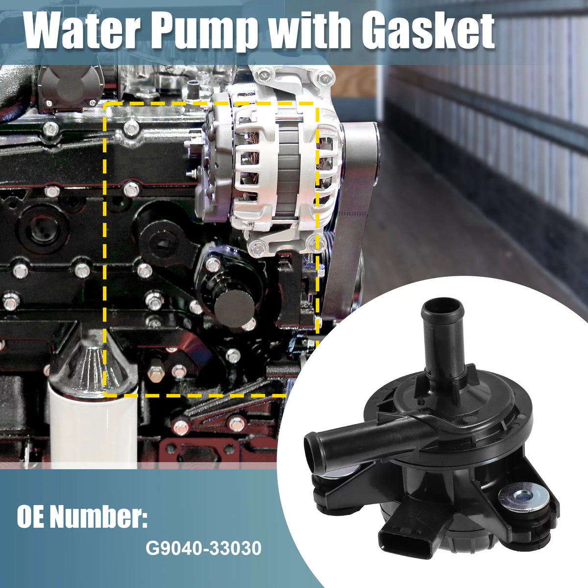 Car Drive Motor Inverter Cooler Water Pump E8152