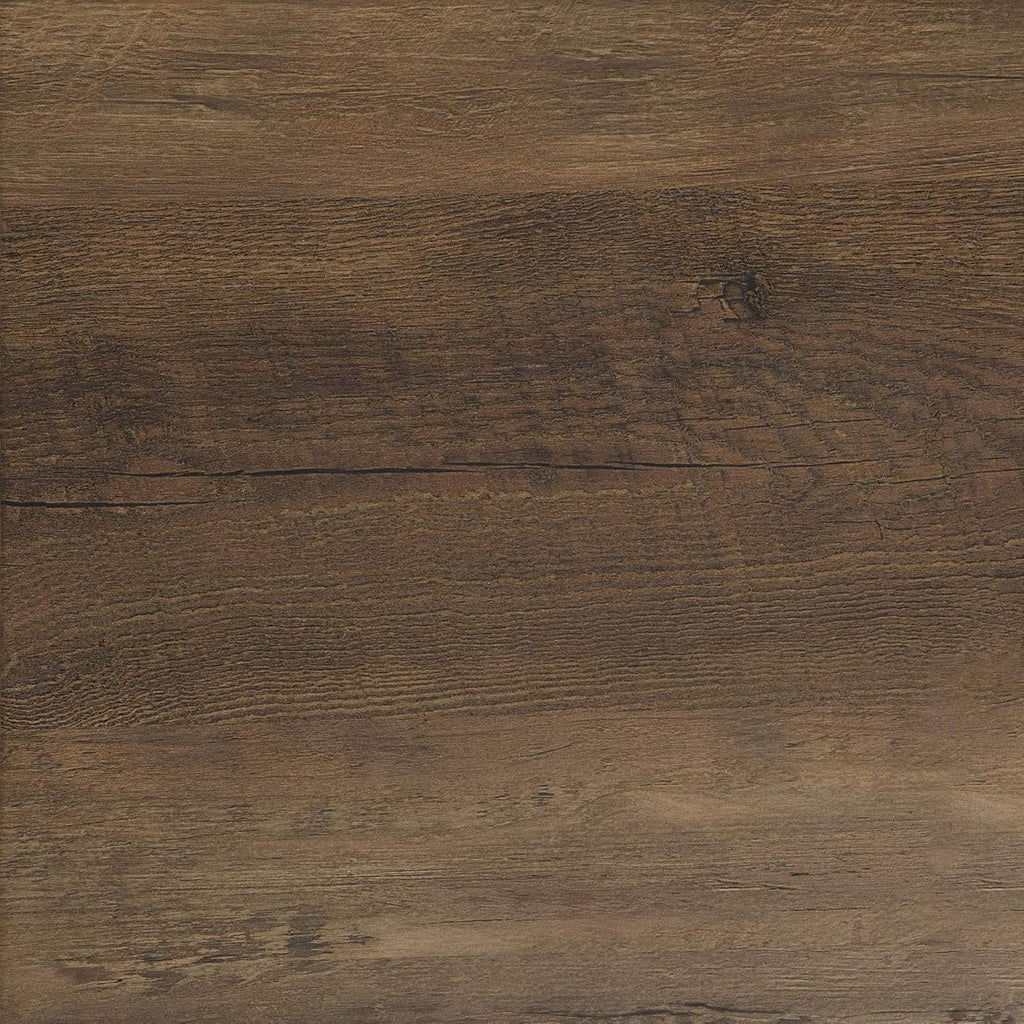 60 Inch Rustic Oak Wood Metal Bookcase T162