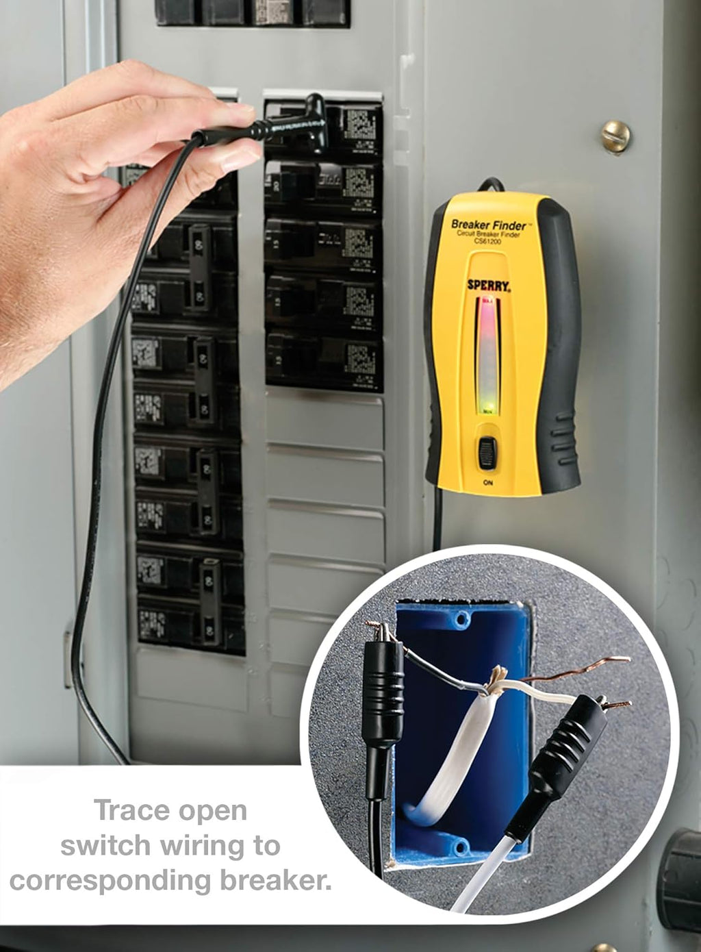 2 Pc Circuit Breaker Finder and Accessory Kit U73233