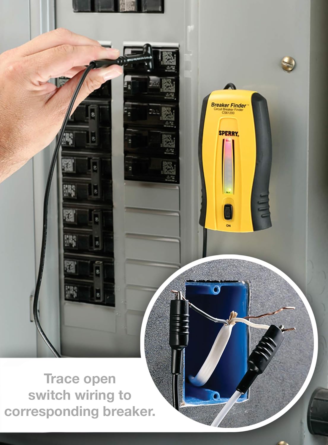 2 Pc Circuit Breaker Finder and Accessory Kit U73233
