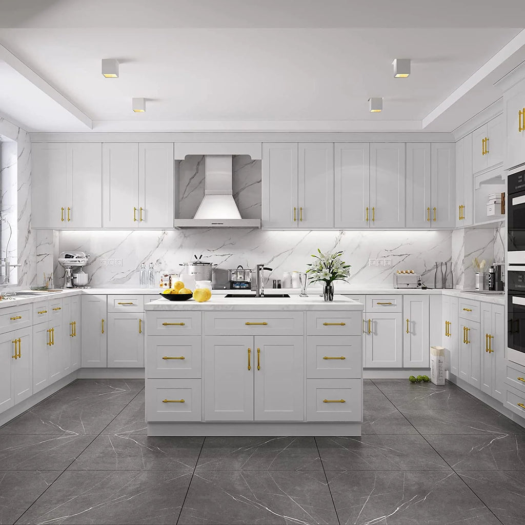 Wall-Mounted Cabinets with Soft-Close Doors I916