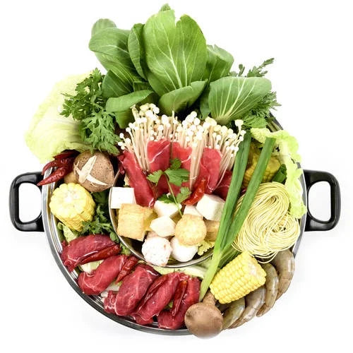 5Qt. Electric Shabu Shabu Hot Pot, Stainless Steel F9054