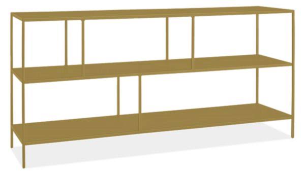 Gold Console Bookcase L907167