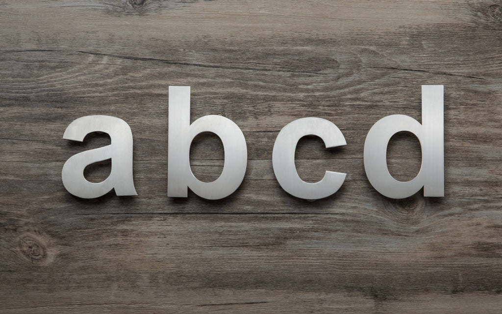 Lower Case Letter A 12 inch U6517