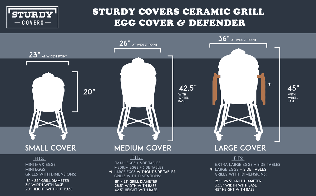 Ceramic Grill Cover Small J615