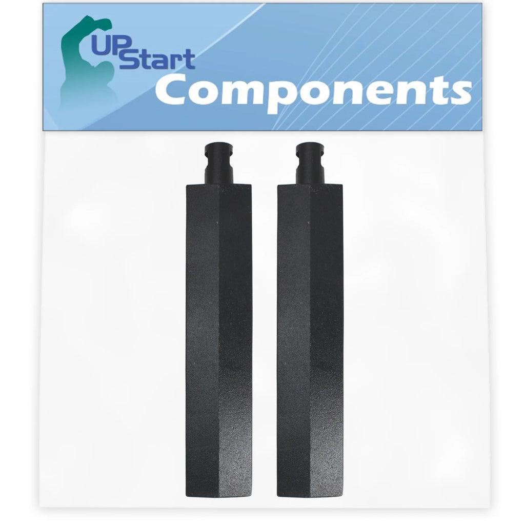 2-Pack BBQ Gas Grill Tube Burner Replacement Parts, Cast Iron Pipe Burners 15 3/4" R776268