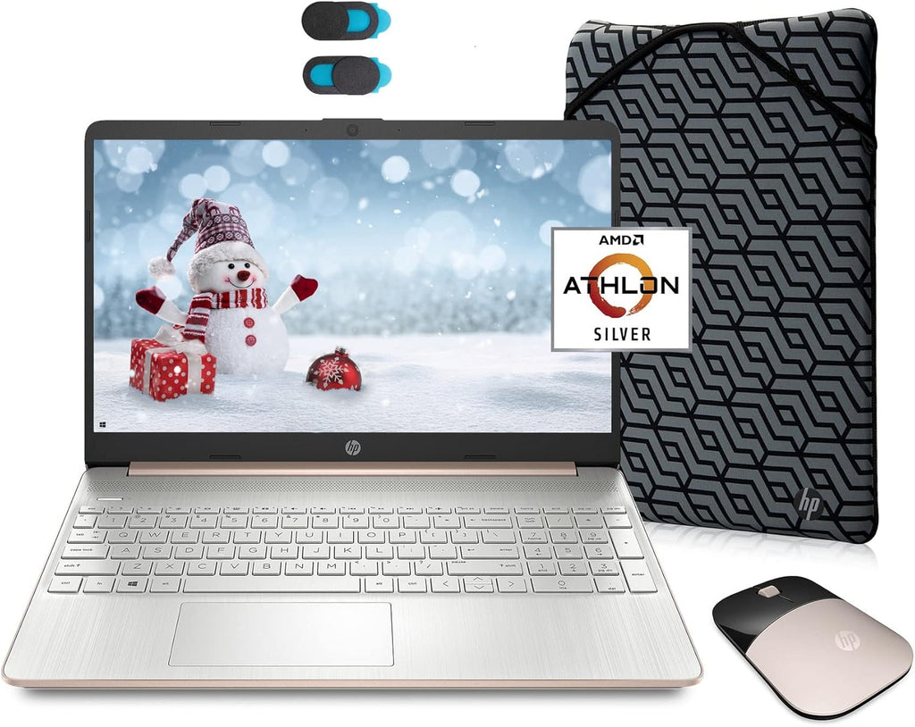 Rose Gold 15.6 HD Laptop Computer with Webcam D292