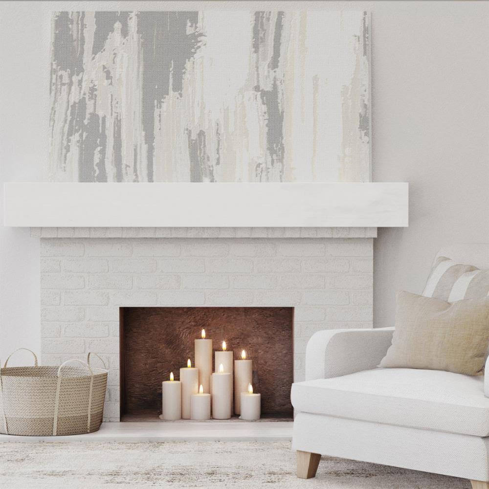 Smooth Faux Wood Fireplace Mantel R67328