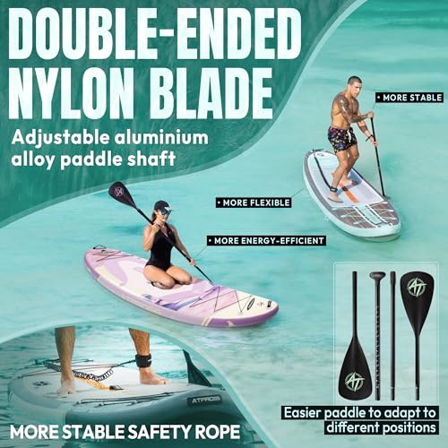 11'6"x35" Inflatable Stand Up Paddle Board 450LBS Weight Capacity Non-Slip Deck C820109