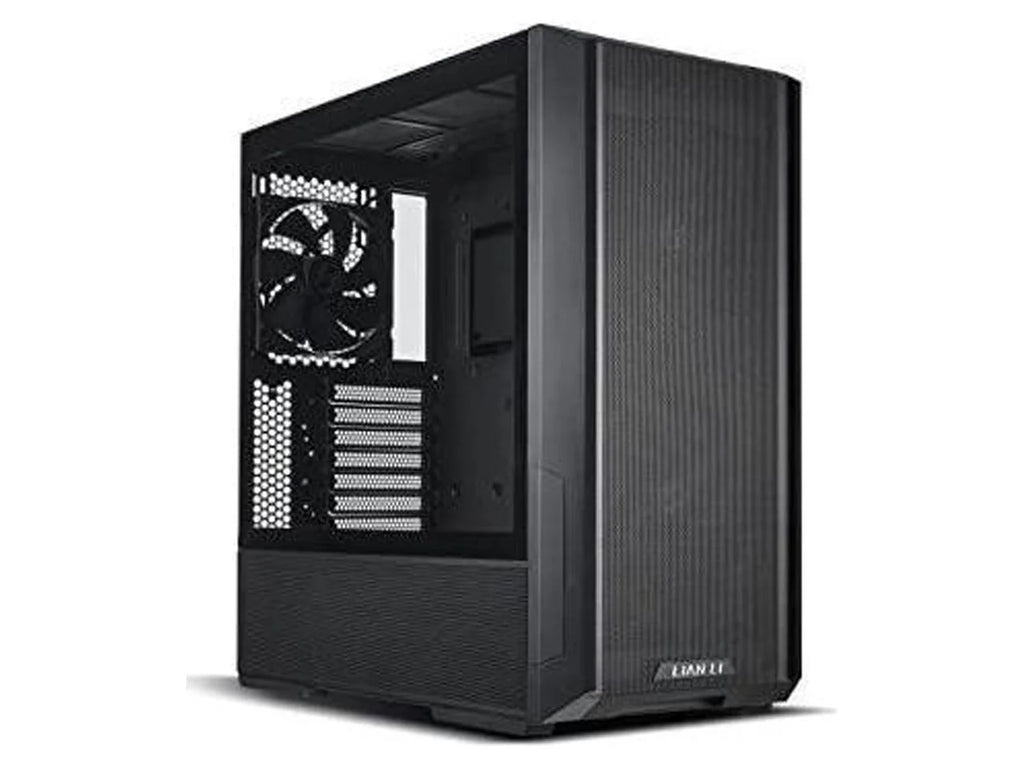 Black Steel Tempered Glass ATX Mid Tower Computer Case D362263