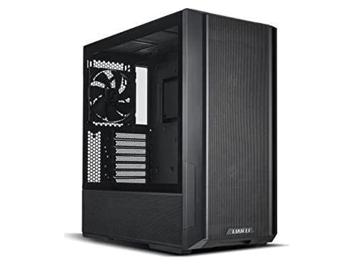 Black Steel Tempered Glass ATX Mid Tower Computer Case D362263