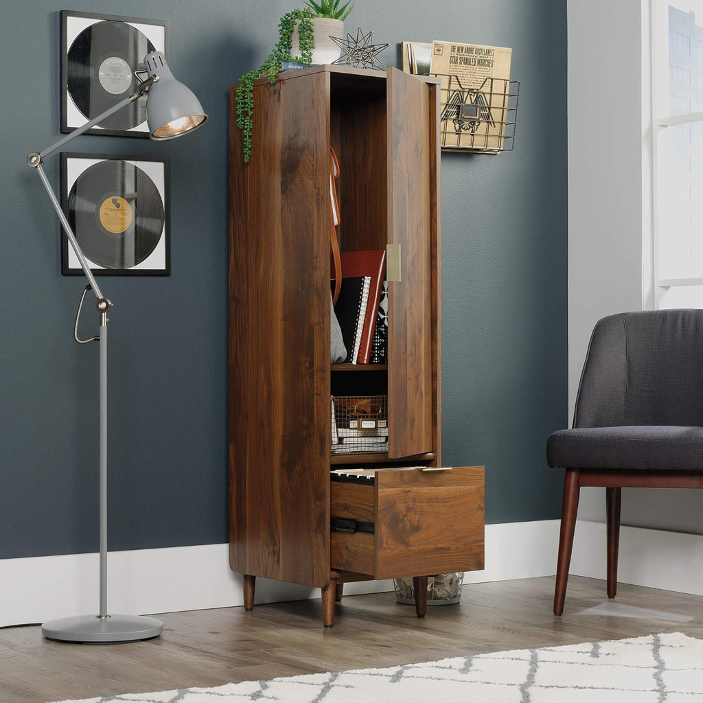 Storage Cabinet with File, Grand Walnut Finish Z275957