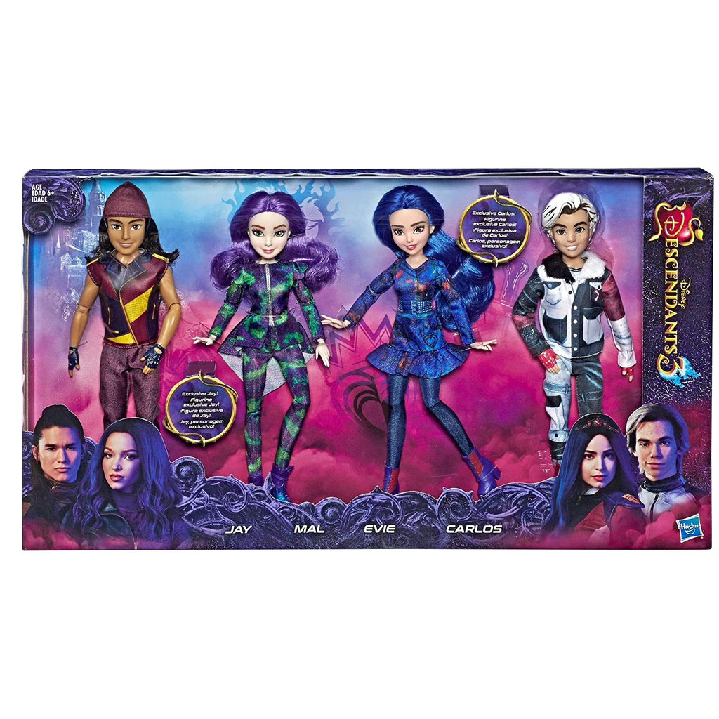 4 Pack Dolls L543004