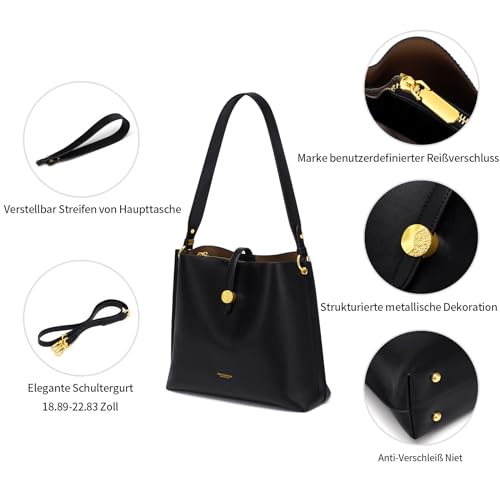 Genuine Leather Tote Bag B494