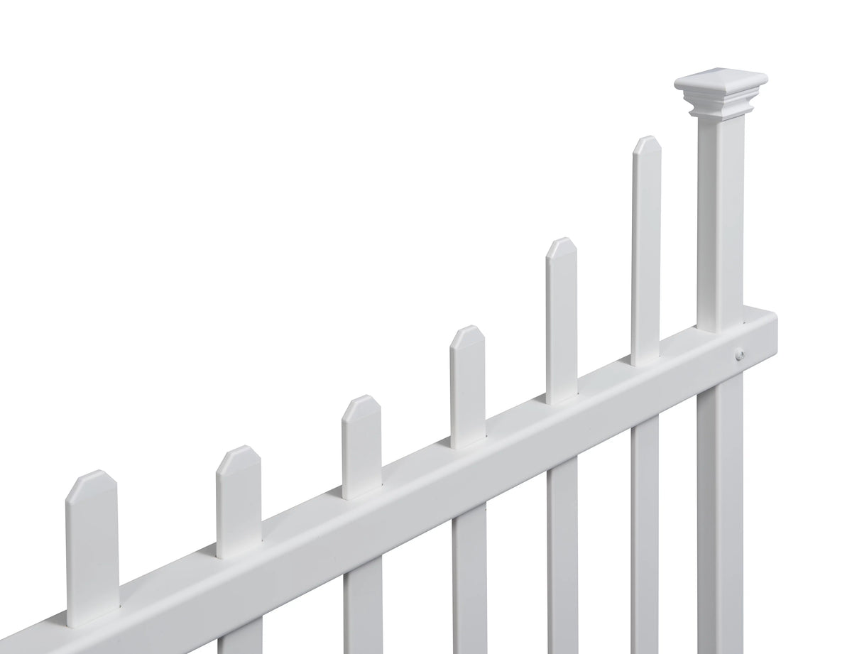 Vinyl No-Dig Picket Fence Kit - 2 Pack (30in H x 42in W) Q9735