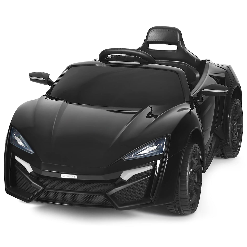12V Kids Ride On Car with Lights MP3 Openable Doors Pink C982540