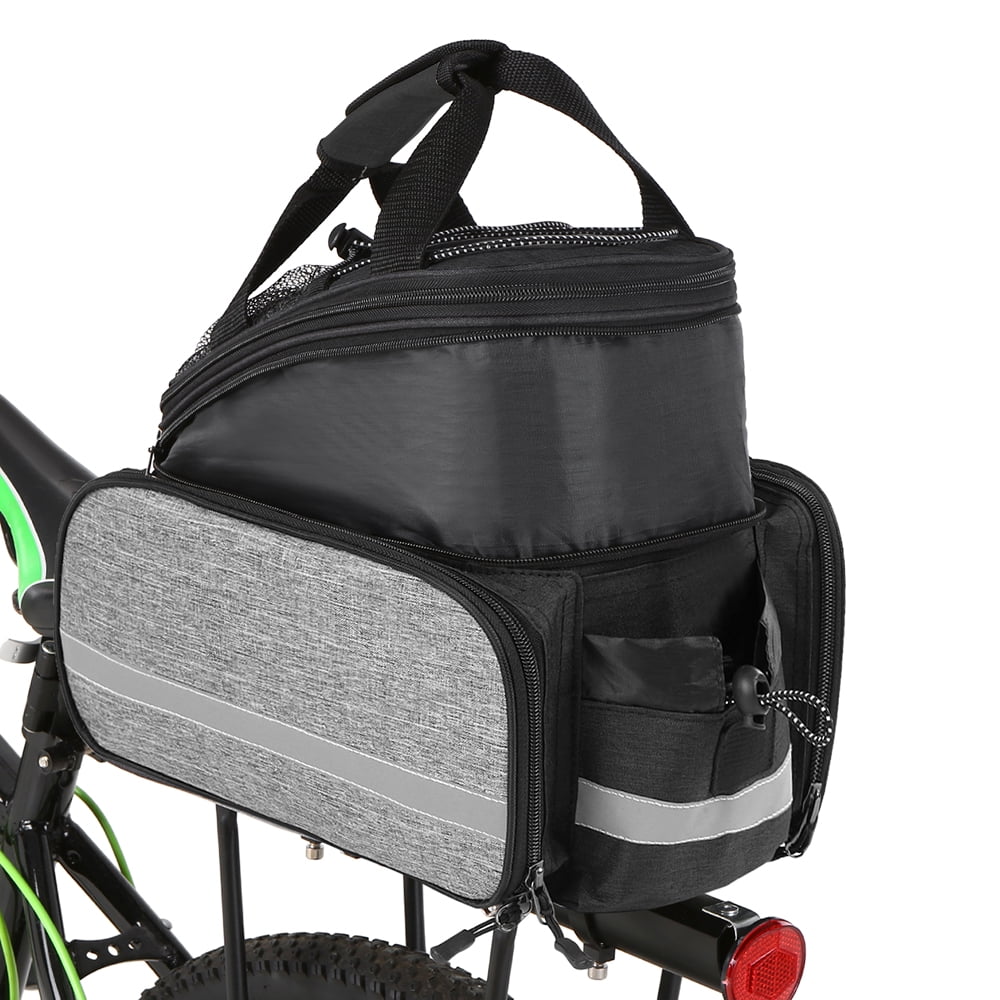 Rear Seat Bag Expandable Waterproof MTB Pannier Bag With Rain Cover G998025
