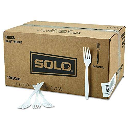 Black Extra Heavyweight Plastic Fork N47936