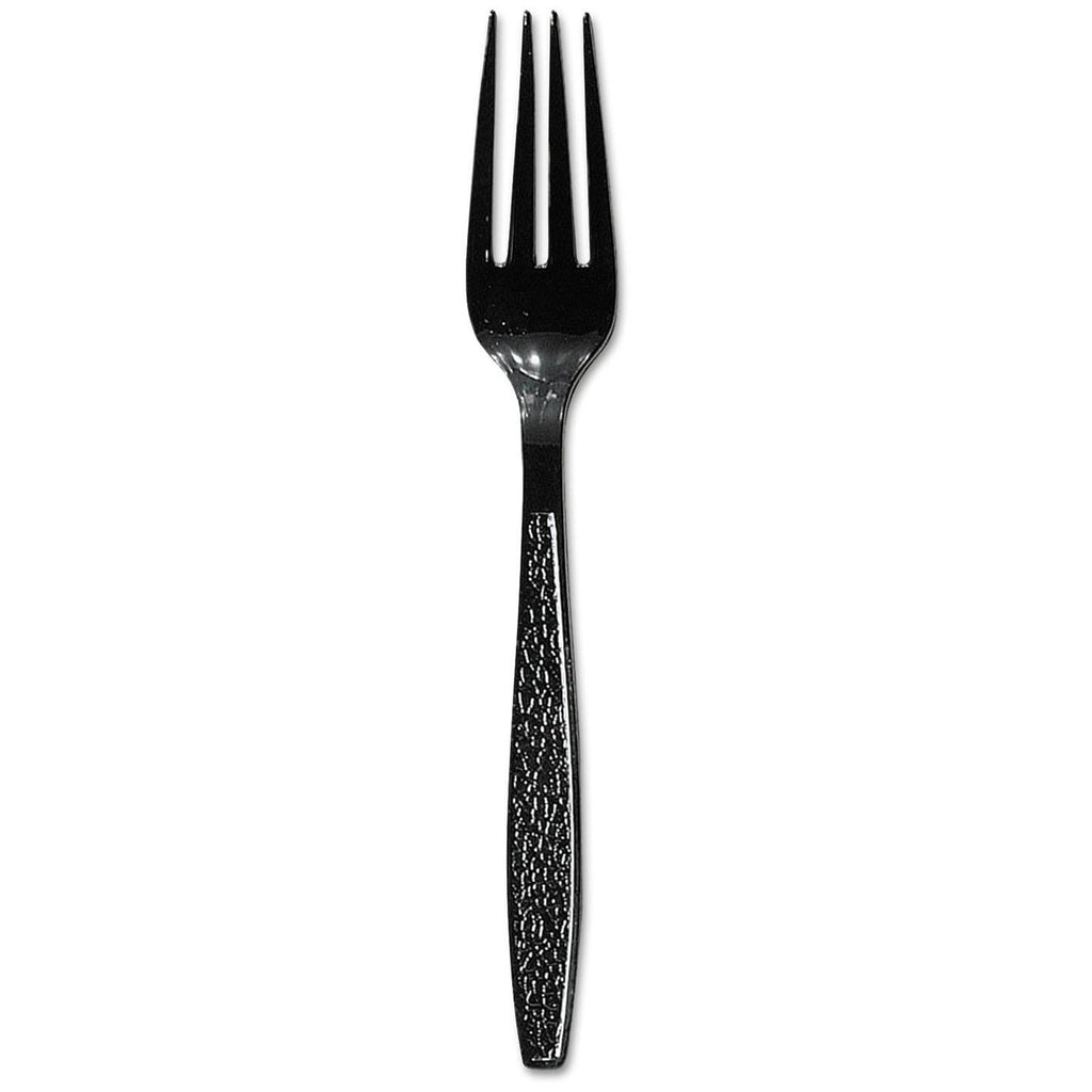 Black Extra Heavyweight Plastic Fork N47936