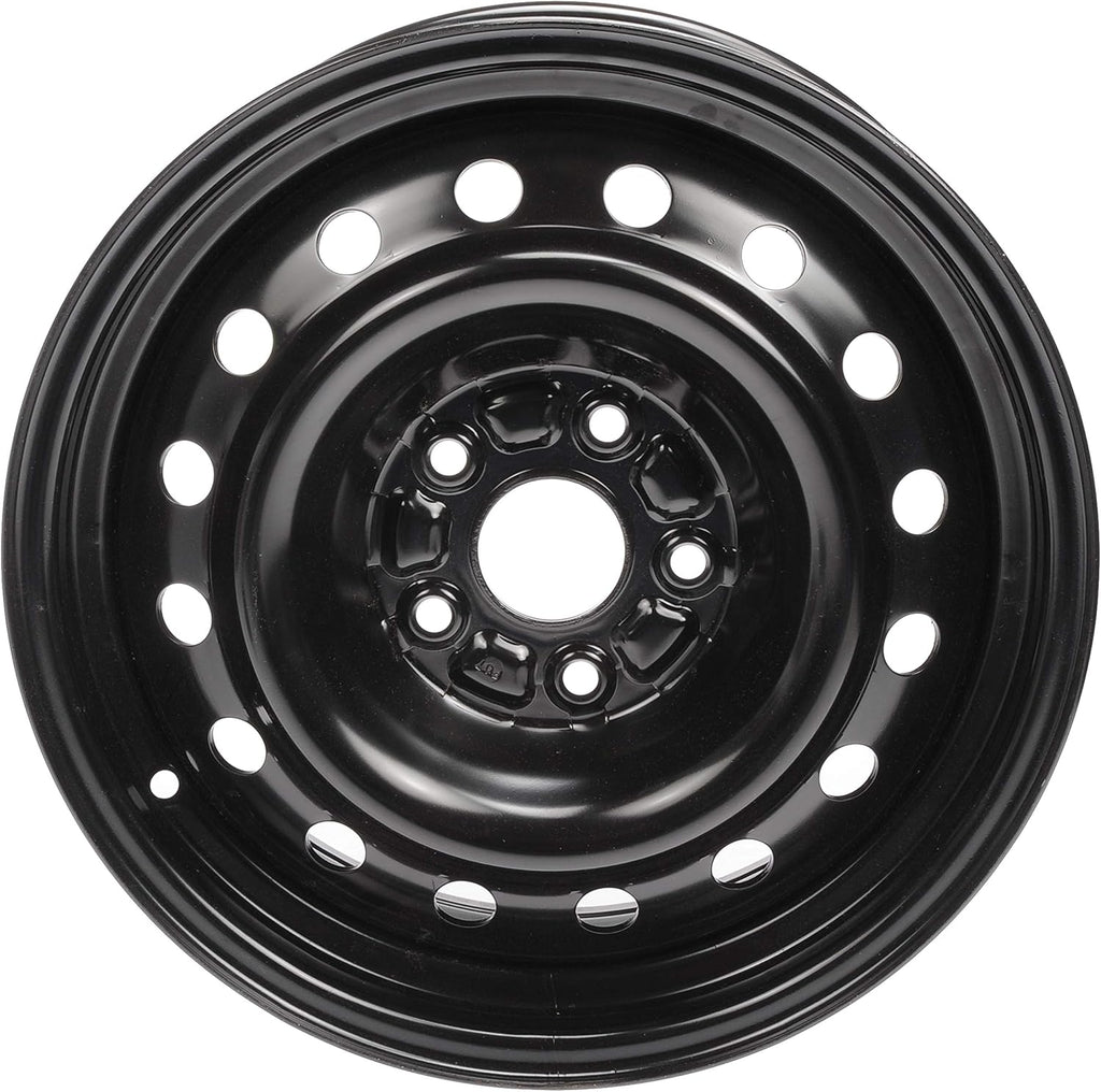 16 x 6.5 In. Black Steel Wheel U843784