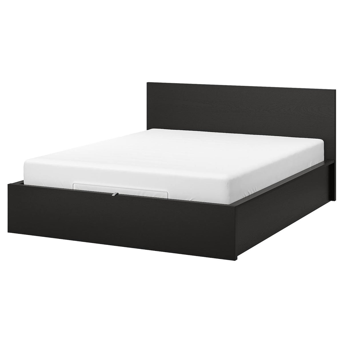 Queen Black-Brown Storage Bed U81906