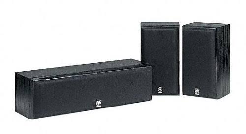 Black 220 Shelf Speaker Set with Center Speaker M862561