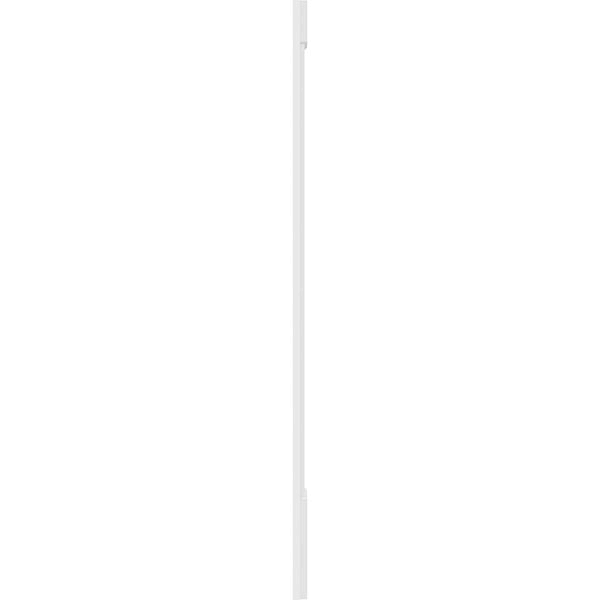 Plain PVC Pilaster with Standard Capital and Base (Pair) Y749362
