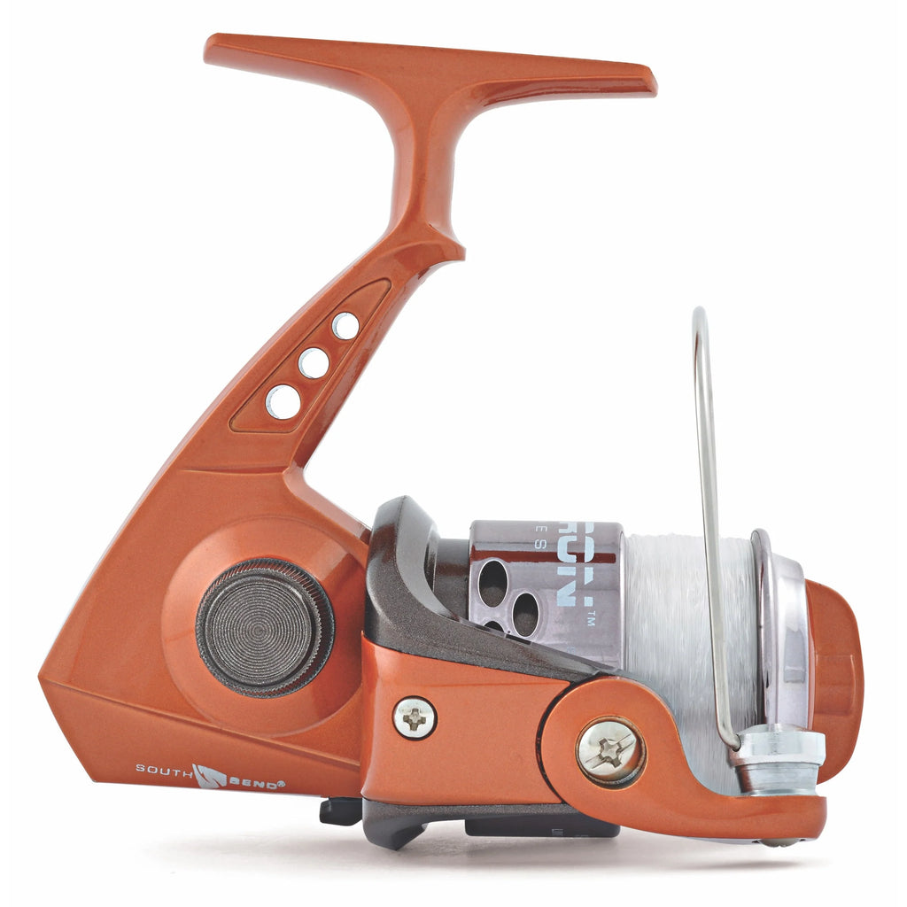 Orange 2Pc Spinning Combo V9354