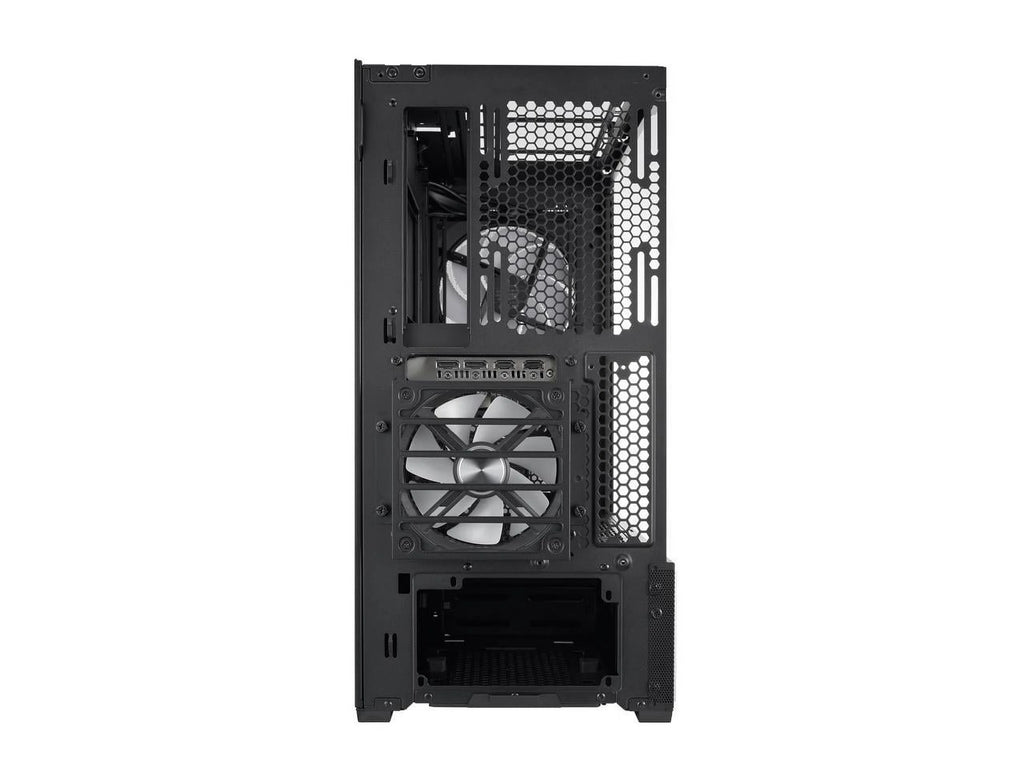 Black Steel Tempered Glass ATX Mid Tower Computer Case D362263