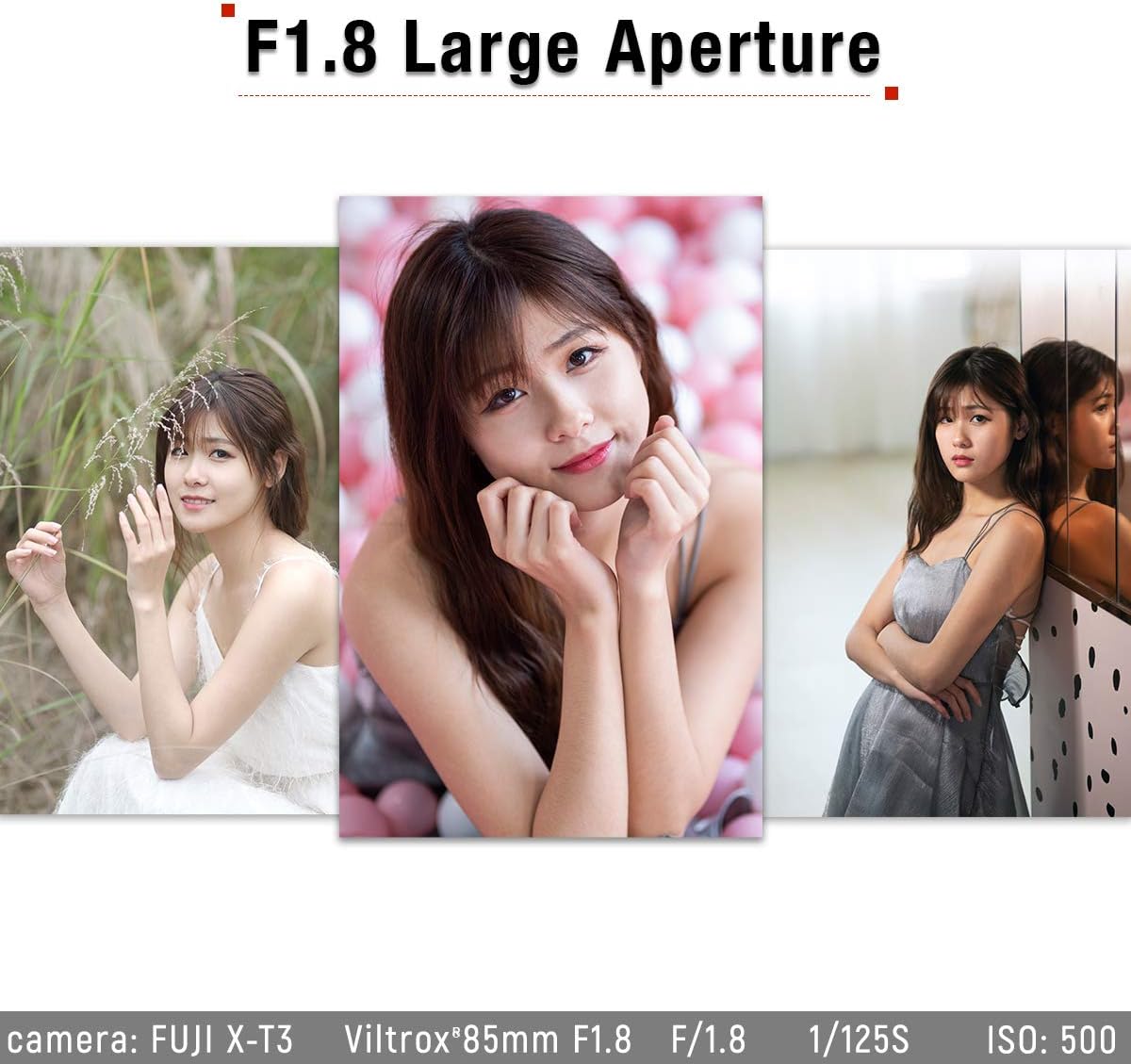 85mm F1.8 Mark II STM Auto Focus Lens for Fuji X Mount S556