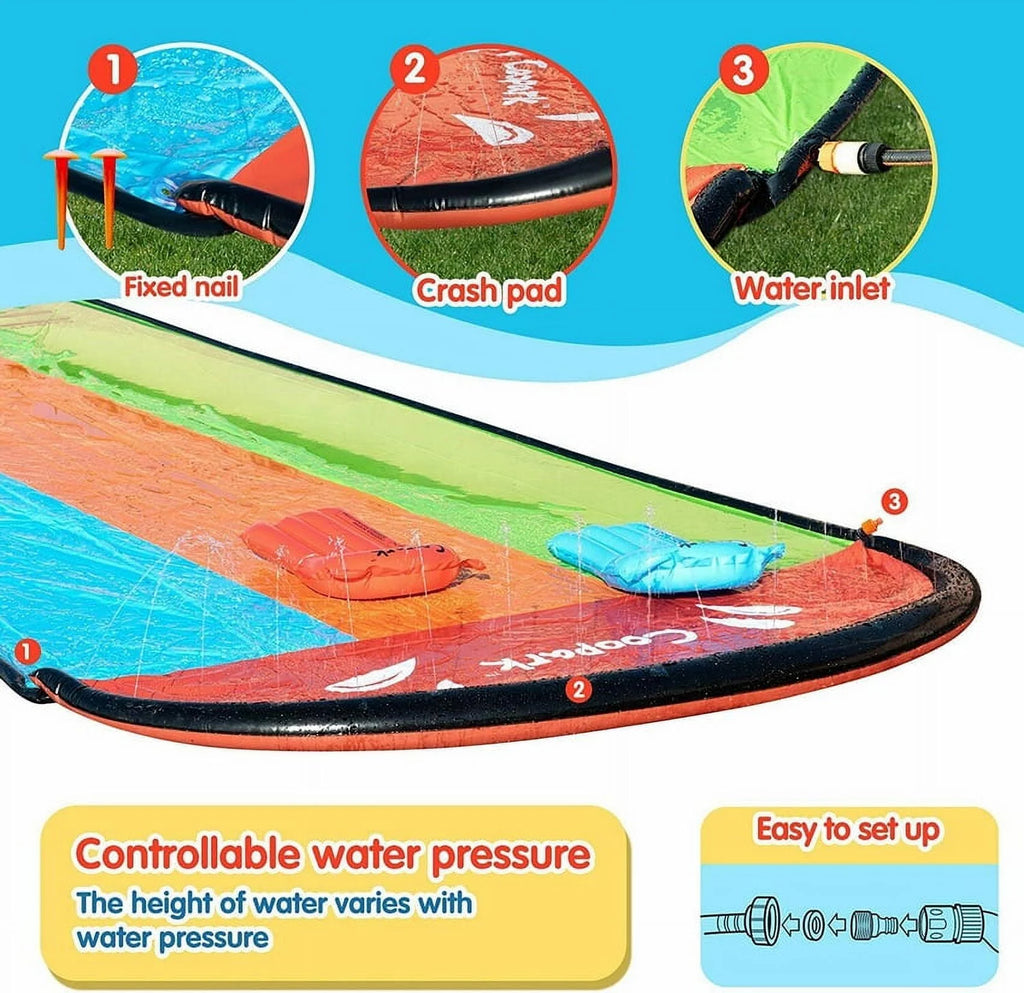 16' Inflatable Water Slide U261062