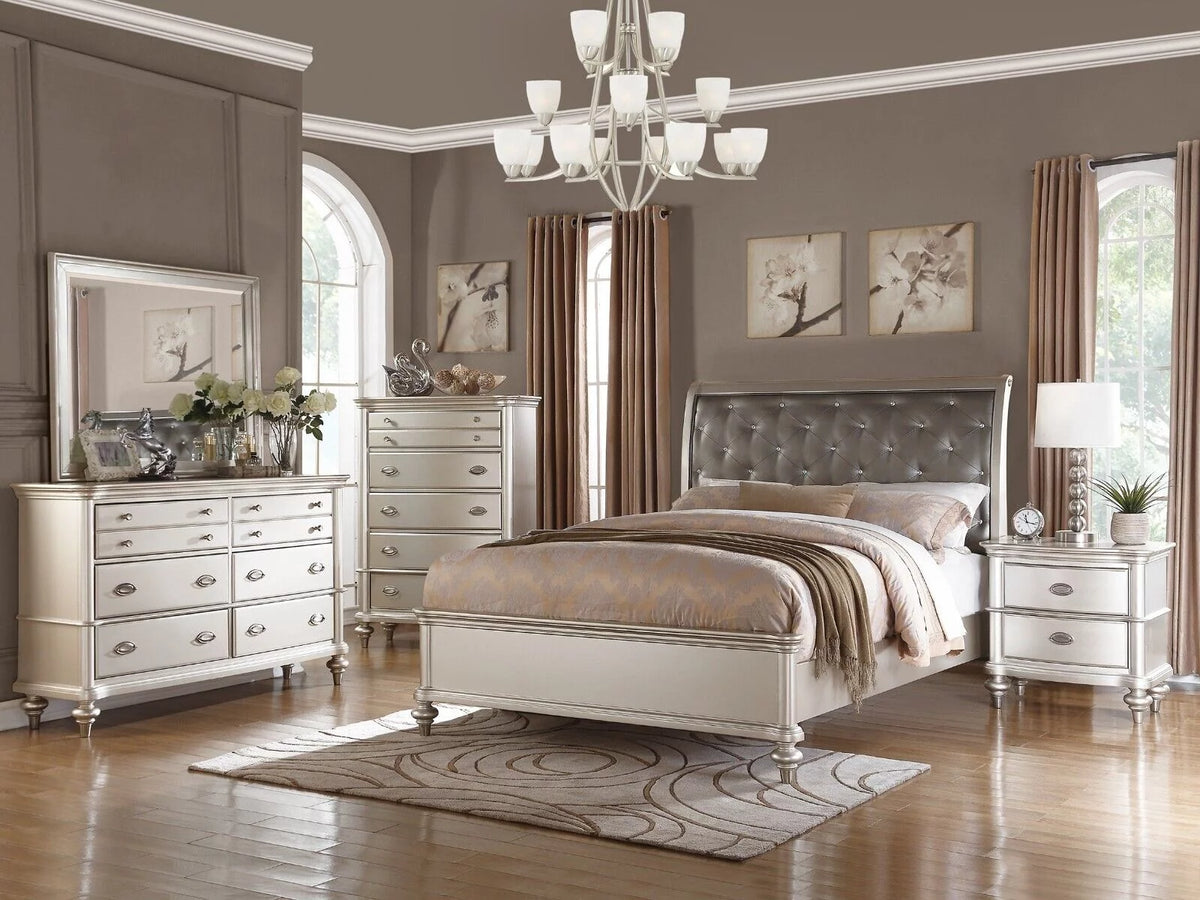 California King Size 6pc Bedroom Furniture Set S382784