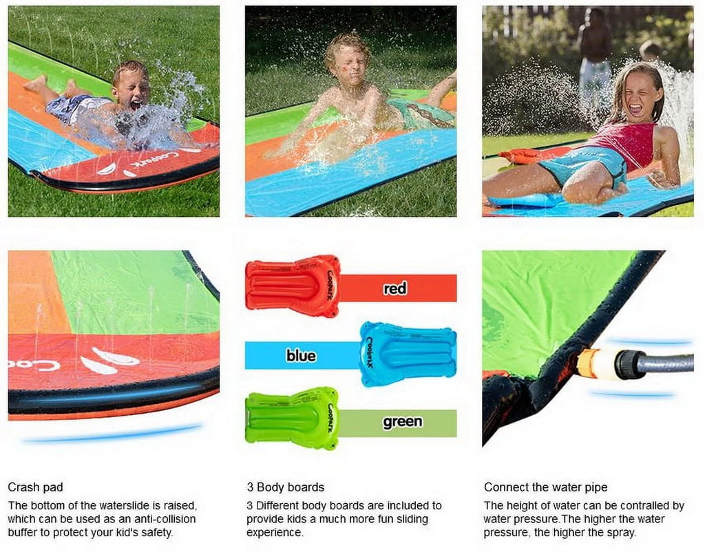16' Inflatable Water Slide U261062