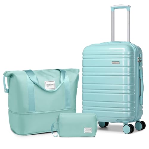 3 Piece Hardside Spinner Luggage Set with TSA Lock M7984